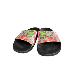 Gucci Monogram Floral Slides